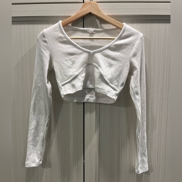 Garage Cropped Contour Long Sleeve - Picture 1 of 3